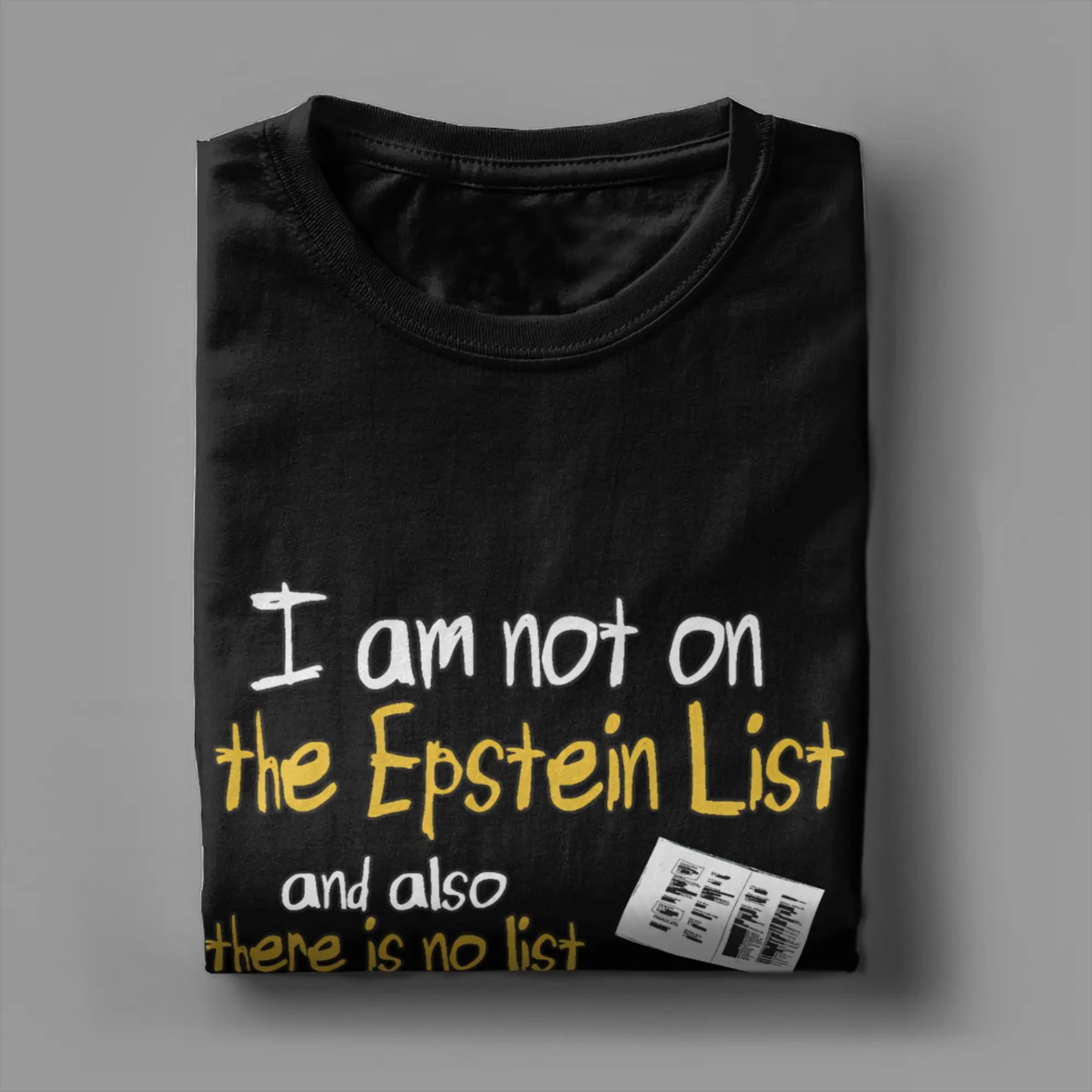 Vintage Jeffrey Epstein T- Shirt