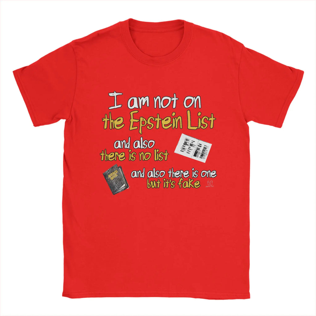 Vintage Jeffrey Epstein T- Shirt