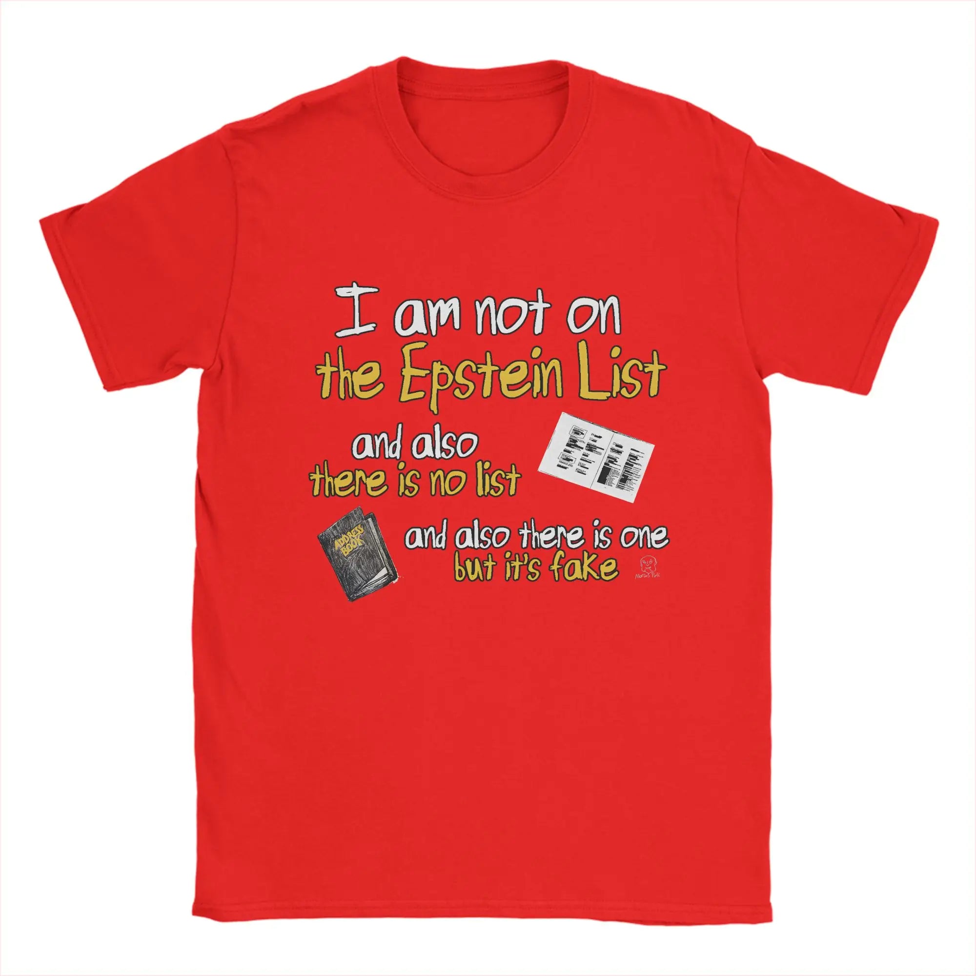 Vintage Jeffrey Epstein T- Shirt
