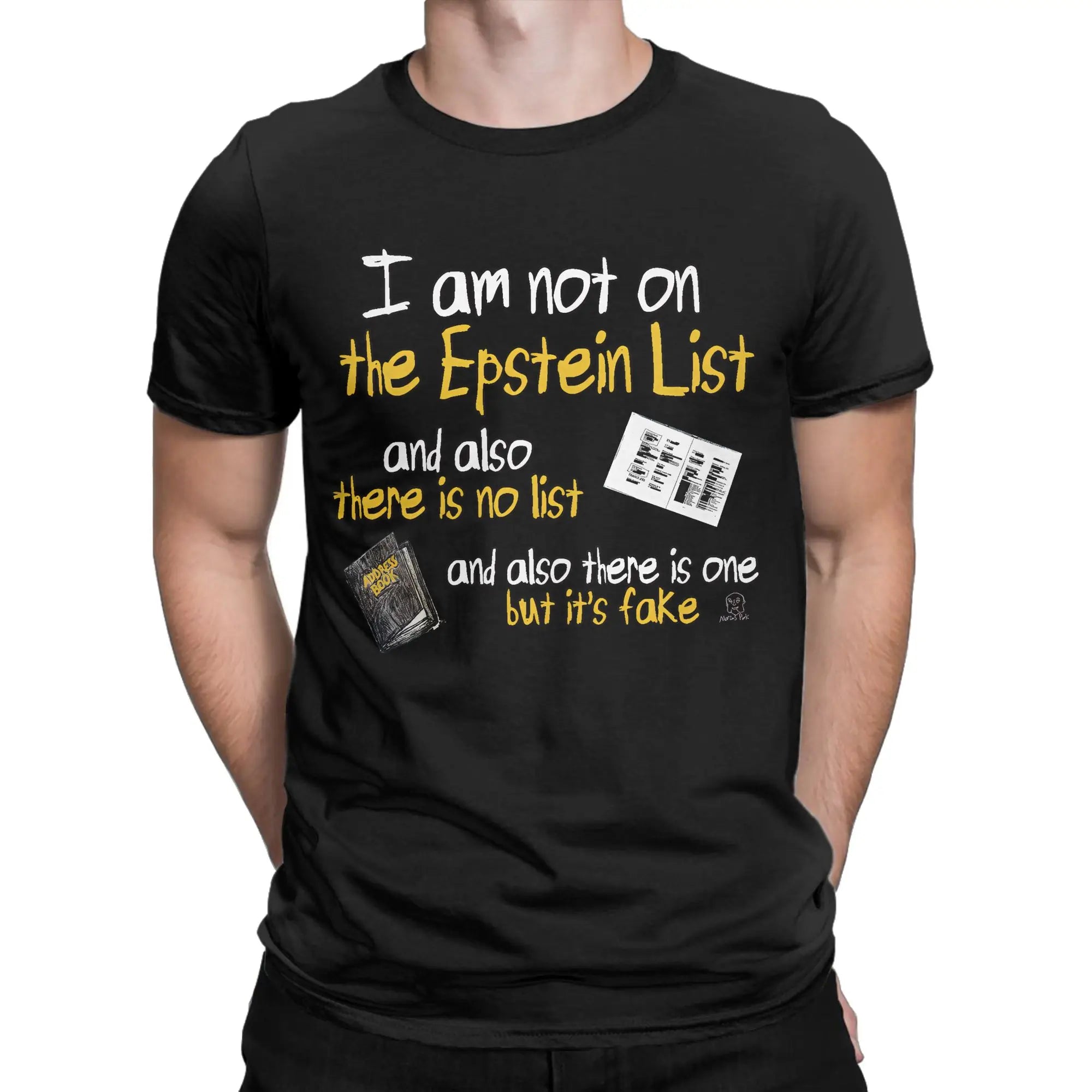Vintage Jeffrey Epstein T- Shirt
