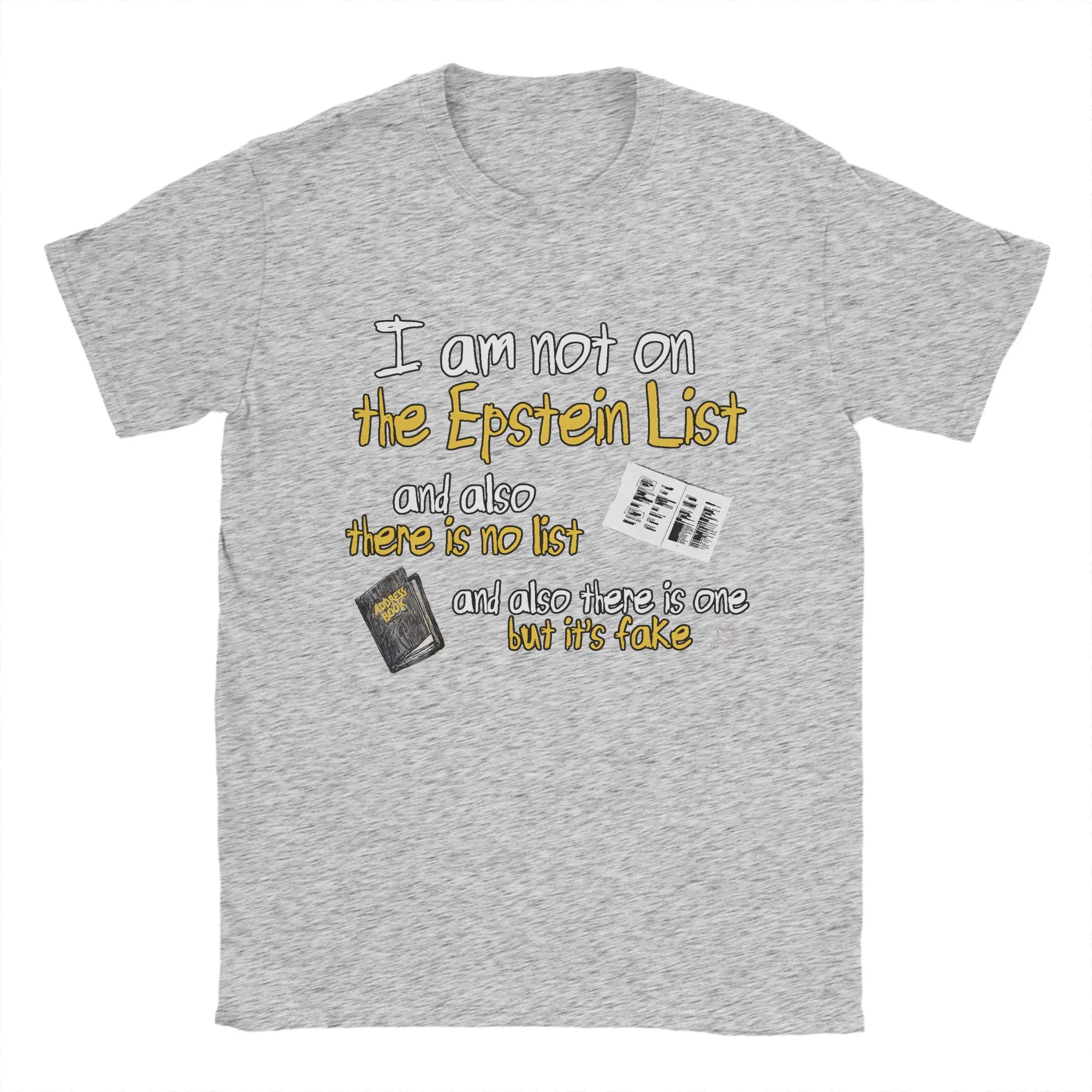 Vintage Jeffrey Epstein T- Shirt