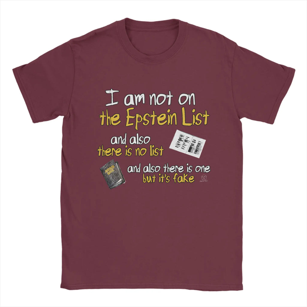 Vintage Jeffrey Epstein T- Shirt