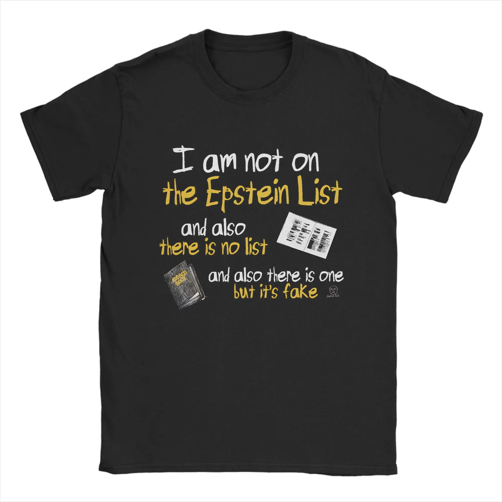 Vintage Jeffrey Epstein T- Shirt